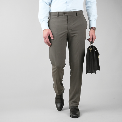 Pantaloni eleganți Confex - Royal Cut - Taupe