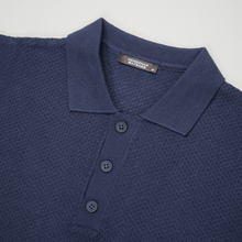Tricou pentru bărbați - C. Baybars - ARISTOCRAT Waffle - Bleumarin