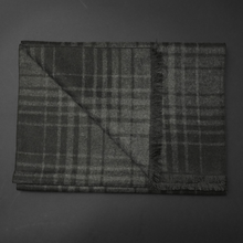 Eșarfă elegantă - Infinity - Gri închis cu negru