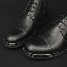 Ghete piele naturală - Voievod - Negru