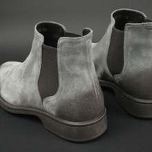 Ghete piele naturală - Burton - Gri Velur