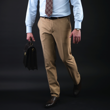Pantaloni eleganți Confex - Bej Camel