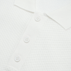 Tricou pentru bărbați - C. Baybars - ARISTOCRAT Waffle - Alb