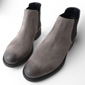 Ghete piele naturală - Burton - Gri