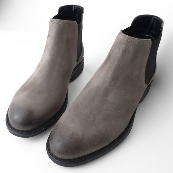 Ghete piele naturală - Burton - Gri