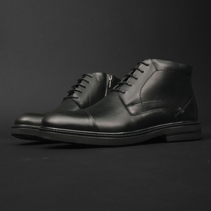 Ghete piele naturală - Voievod - Negru