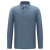 Tricou cu mânecă lungă pentru bărbați - Ares - Urban POLO - Gri petrol