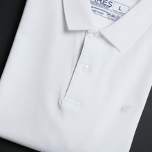Tricou Polo pentru bărbați - ARES - Heritage+ - Alb