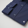 Cămașă Porto Lucciano - AMALFI AirTexture™ - Bleumarin Midnight