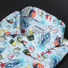 Cămașă Score - Super-Slim - Forme abstracte - Multicolor - M5