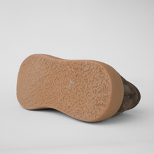 Pantofi bărbătești din piele - Folk - Maro ciocolată velur