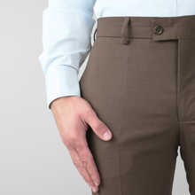 Pantaloni eleganți Confex  - Royal Cut - Maro închis