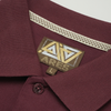 Tricou Polo pentru bărbați - ARES - CAPRI - Vișiniu cu roz pudră
