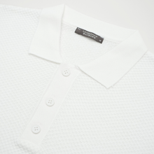 Tricou pentru bărbați - C. Baybars - ARISTOCRAT Waffle - Alb