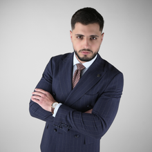 Costum bărbătesc - Sartoria - Napoli DB6 - Bleumarin