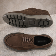 Pantofi bărbătești din piele - ZENMAN UltraLIGHT - Maro Năbuc