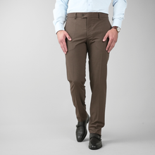 Pantaloni eleganți Confex  - Royal Cut - Maro închis
