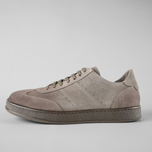 Pantofi bărbătești din piele - Baxter - Taupe Velur