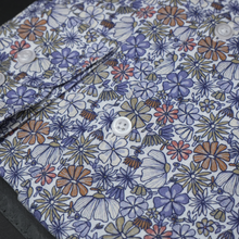 Cămașă Confex din in - BRACCIANO - Model floral - M5