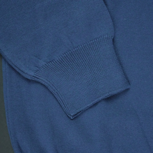 Pulover bărbătesc Premium Zip-UP - Albastru închis