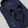 Cămașă Porto Lucciano - AMALFI AirTexture™ - Bleumarin Midnight