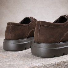 Pantofi bărbătești din piele - ZENMAN UltraLIGHT - Maro Năbuc