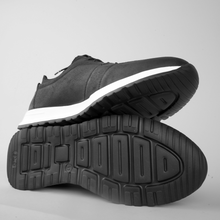 Pantofi bărbătești din piele - ASTRO - Wax EFFECT - Negru