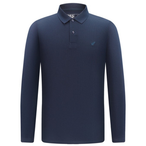 Tricou cu mânecă lungă pentru bărbați - Ares - Urban POLO - Bleumarin
