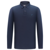 Tricou cu mânecă lungă pentru bărbați - Ares - Urban POLO - Bleumarin