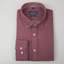 Cămașă Porto Luciano - IMPERIAL DENIM - Bordo