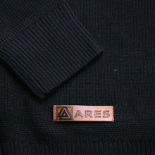 Pulover cu fermoar Ares - ATLAS - Turcoaz cu gri și negru