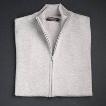 Pulover bărbătesc Premium Zip-UP - Bej