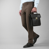 Pantaloni eleganți Confex  - Royal Cut - Maro închis