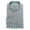 Cămașă barbătească din in - Basil - Slim Fit -  Verde