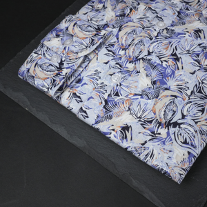 Cămașă Confex din in - BRACCIANO - Model floral - M2