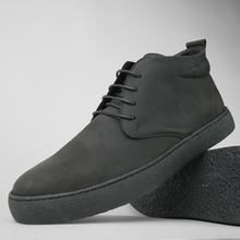 Ghete piele naturală - NOMAD - Negru Tucson