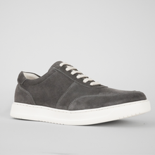 Pantofi bărbătești din piele - Urban FLEX - Gri Velur