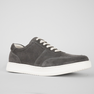 Pantofi bărbătești din piele - Urban FLEX - Gri Velur