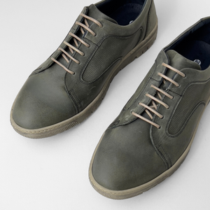 Pantofi bărbătești din piele - GripSPORT - Verde Olive