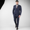 Costum bărbătesc - Sartoria - Napoli DB6 - Bleumarin