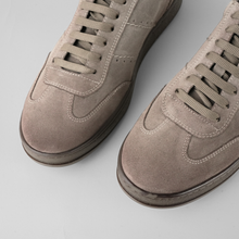 Pantofi bărbătești din piele - Baxter - Taupe Velur
