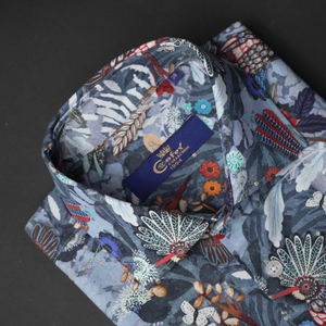 Cămașă Confex - Forme florale - Multicolor - M14