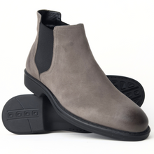 Ghete piele naturală - Burton - Gri