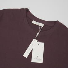 Tricou pentru bărbați - ANTIOCH - Velvet Touch - Vișiniu Burgundy