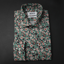 Cămașă Score - Super-Slim - Forme florale - Multicolor - M9