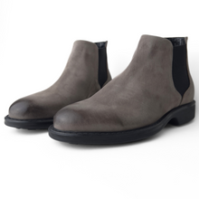 Ghete piele naturală - Burton - Gri
