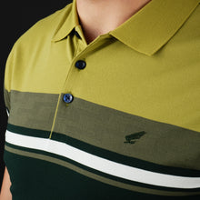 Tricou Polo pentru bărbați - Ares - CLASS - Nuanțe de verde