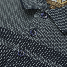 Tricou Polo pentru bărbați - ARES - BALI - Bleumarin cu alb