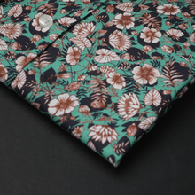 Cămașă Score - Super-Slim - Forme florale - Multicolor - M9