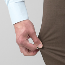Pantaloni eleganți Confex  - Royal Cut - Maro închis